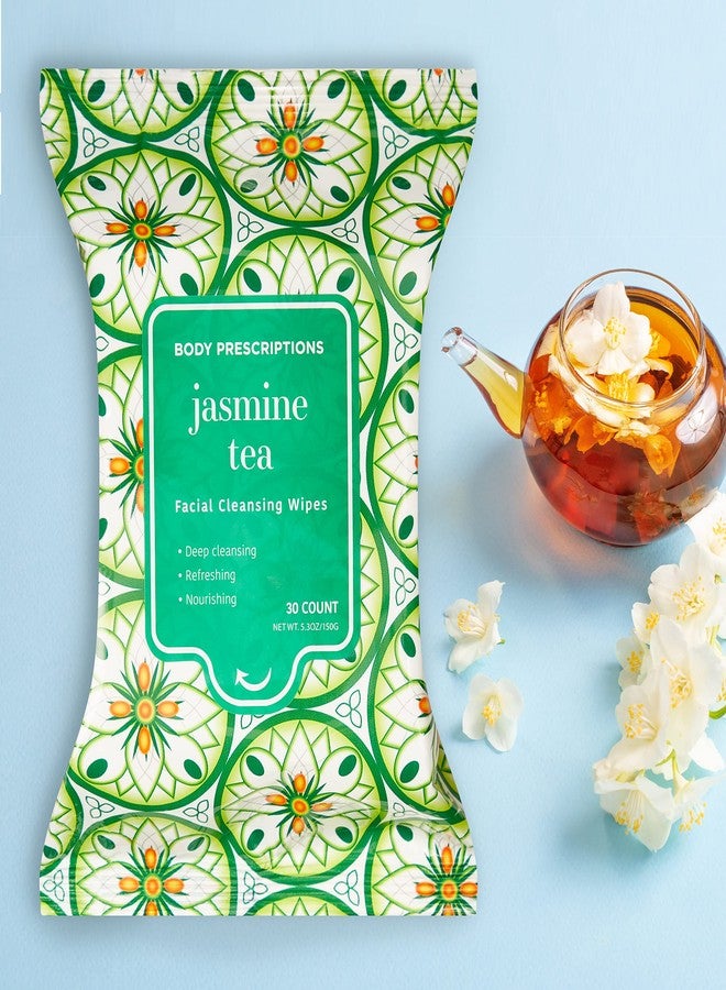 Body Prescriptions Makeup Remover Wipes - Bulk Pack, Gentle Cleansing Wipes for Easy Makeup Removal, Mandarin, Orchid, Grapefruit, & Jasmine Tea - Image 5